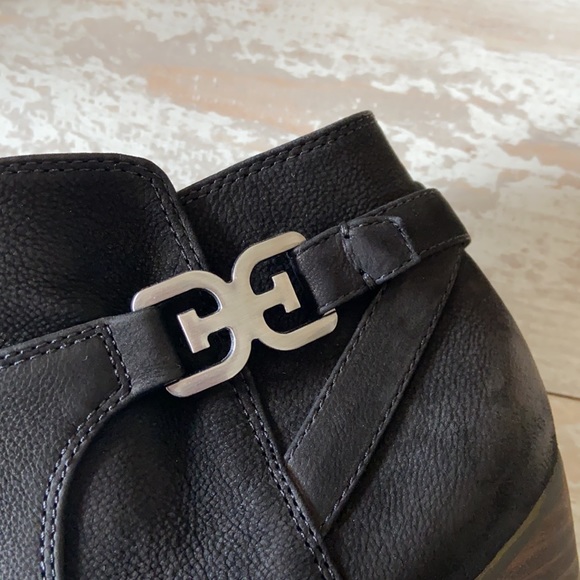 New Sam Edelman Morgon Nubuck Leather Ankle Bootie - Picture 10 of 10